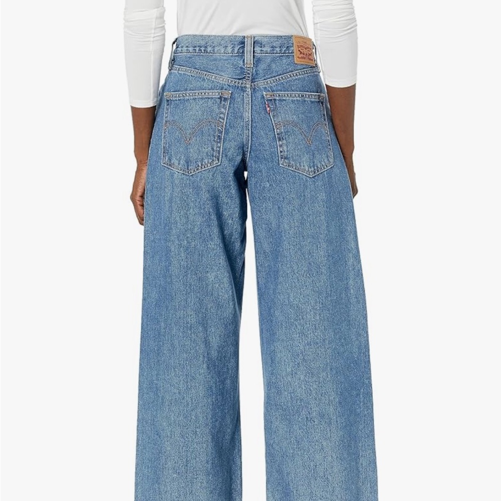 Levi's Blue Flare & Wide Leg Jeans